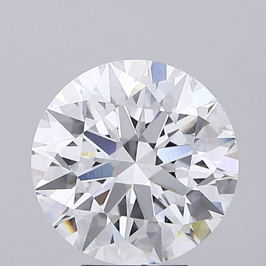 5.18ct Round Cut Lab Grown Diamond IGI Certified