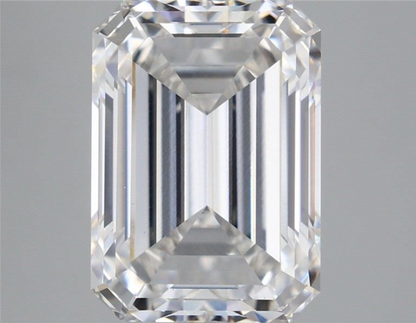 6.52 CT Emerald Cut Lab Grown Diamond  | IGI Certified