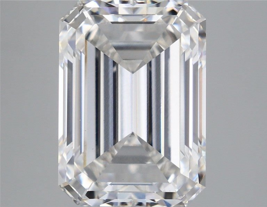 6.52 CT Emerald Cut Lab Grown Diamond  | IGI Certified