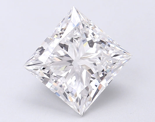 3 CT Princess Cut Lab Grown Diamond for Necklace or Earrings | Best for Anniversary Gift | IGI Certified