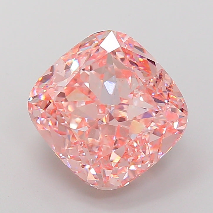 8 CT Pink Square Cushion Cut Lab Made Diamond For Anniversary Diamond Gift | Pendent