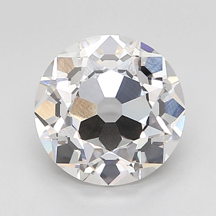 3.22 Carat Old EuroCut Lab Created Diamond | F Color, VVS2 Clarity, IGI Certified