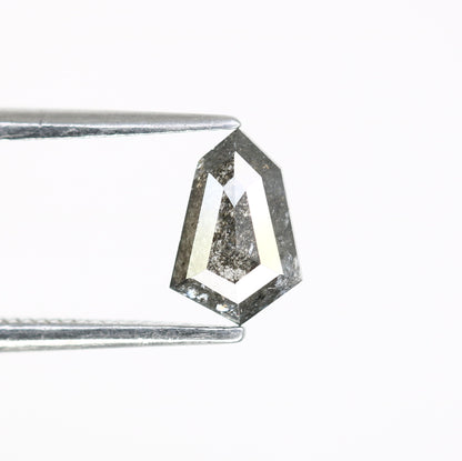 0.59 Carat Shield-Shaped Salt and Pepper Diamond – Striking Loose Gem for Celestial Galaxy Rings - JayKrishna Diamond