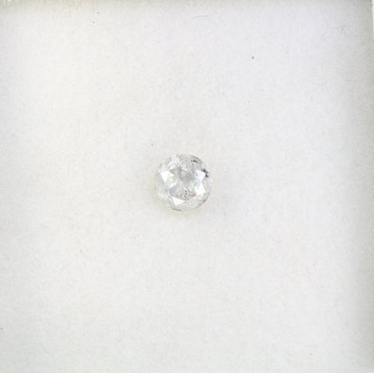 0.98 CT Salt And Pepper Loose Round Brilliant Cut Diamond Ring - JayKrishna Diamond