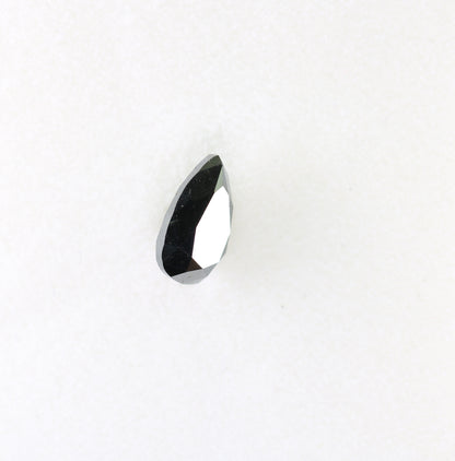 1.18 CT Pear Shape Natural Loose Black Diamond For Wedding Ring - JayKrishna Diamond