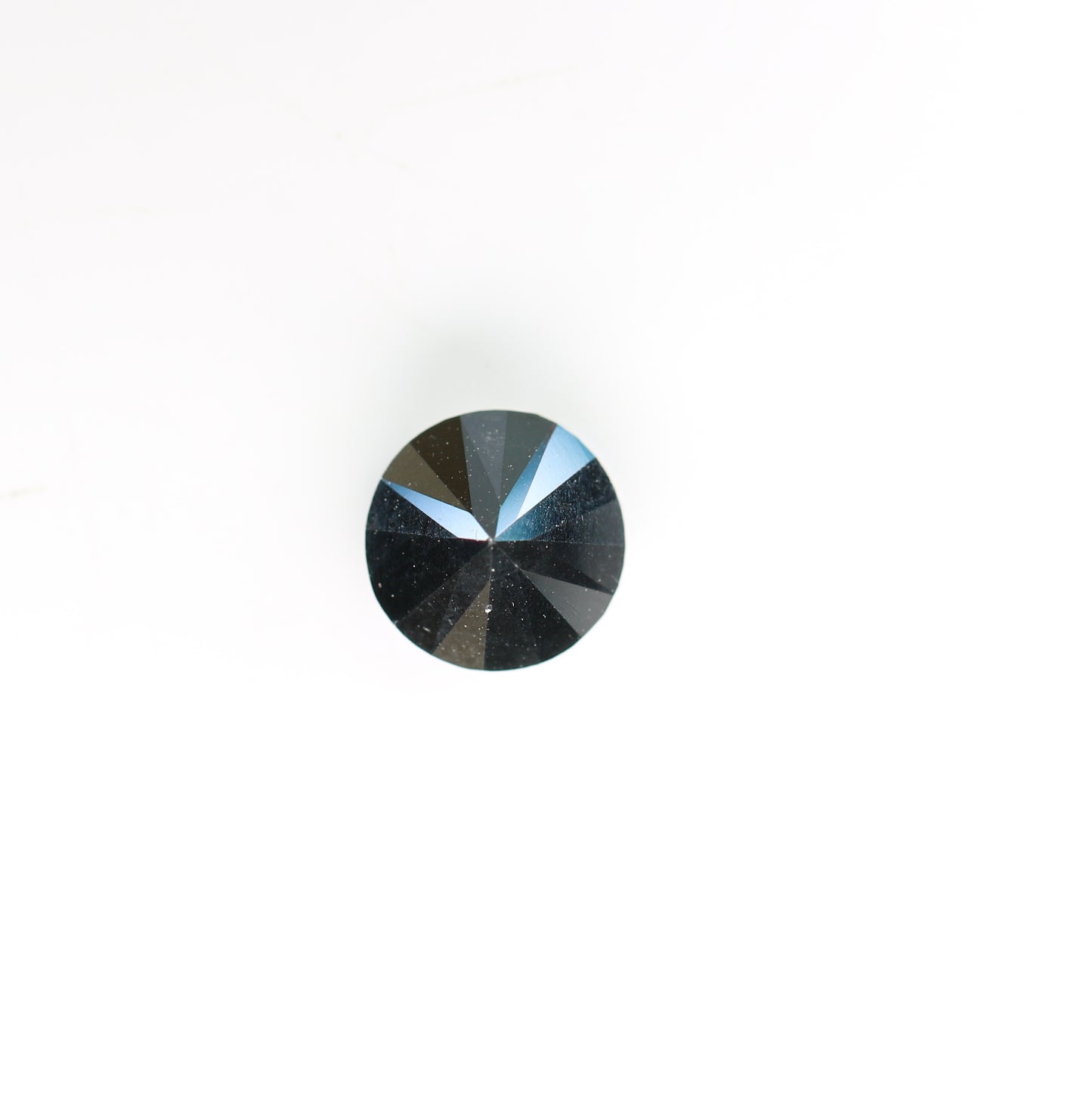 1.40 CT Brilliant Cut Full Black Round Diamond For Engagement Ring - JayKrishna Diamond