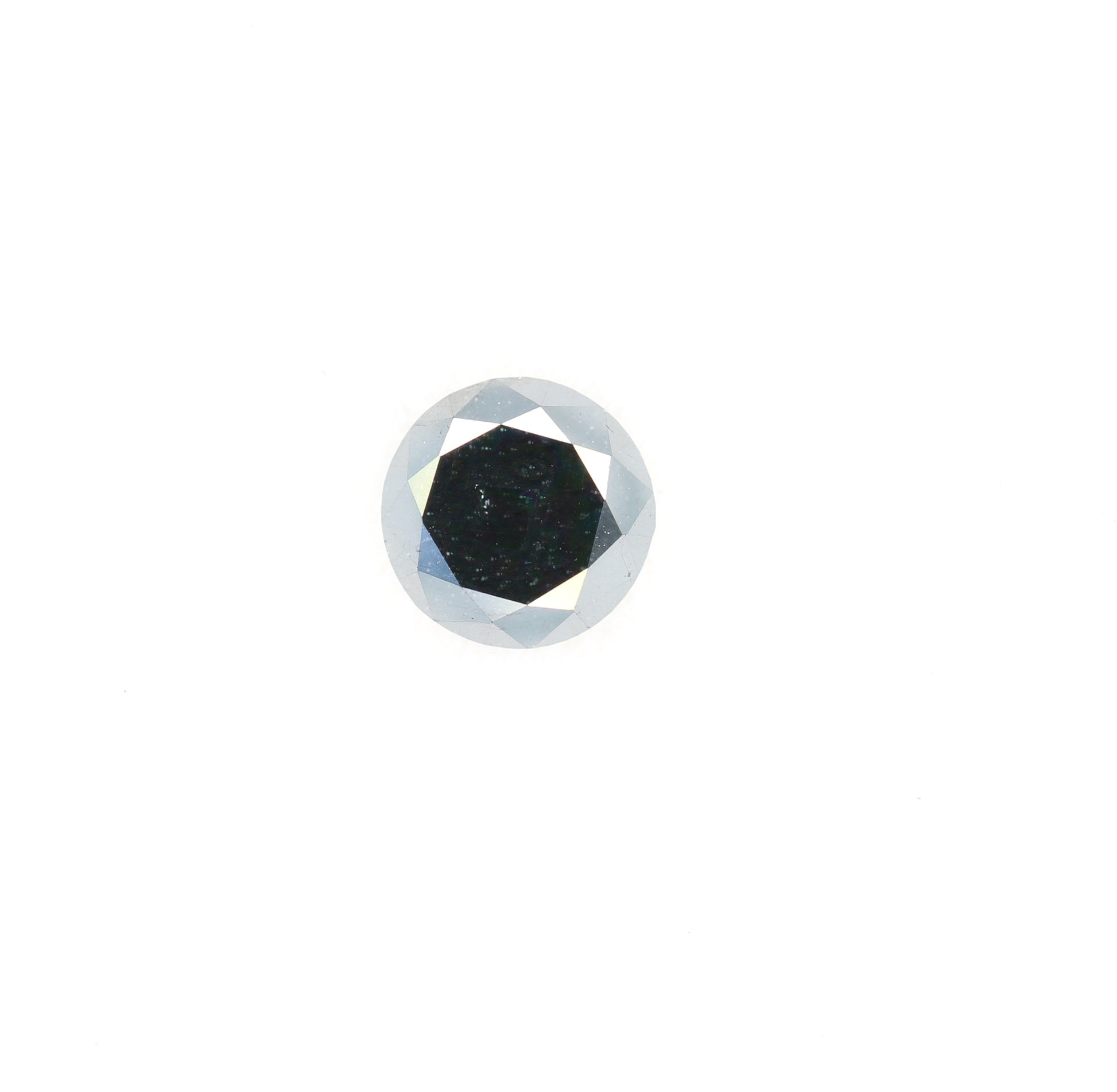 1.40 CT Brilliant Cut Full Black Round Diamond For Engagement Ring - JayKrishna Diamond