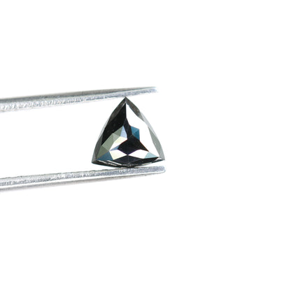 1.13 CT Natural Loose Black  Treated Triangle Diamond For Wedding Ring - JayKrishna Diamond