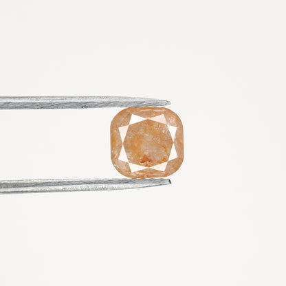 1.84 CT Natural Loose Peach Color Cushion Shape Diamond for Engagement Ring - JayKrishna Diamond