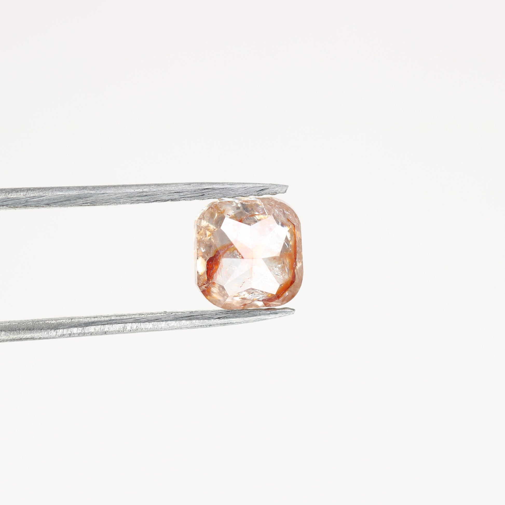 1.69 CT Natural Loose Peach Color Cushion Shape Diamond for Engagement Ring - JayKrishna Diamond