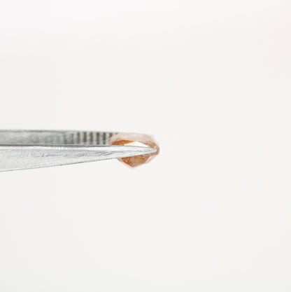1.31 CT Natural Loose Peach Color Cushion Shape Diamond for Engagement Ring - JayKrishna Diamond