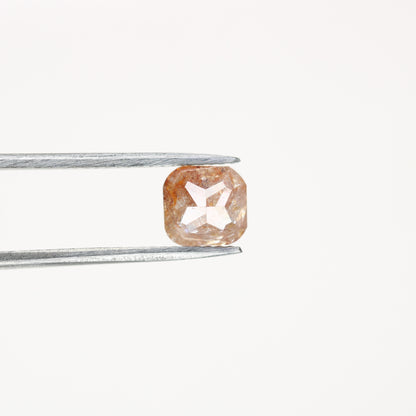 1.31 CT Natural Loose Peach Color Cushion Shape Diamond for Engagement Ring - JayKrishna Diamond