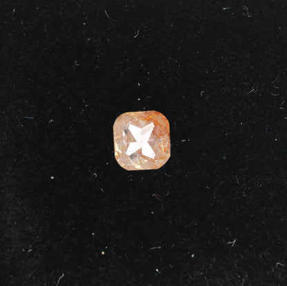 1.31 CT Natural Loose Peach Color Cushion Shape Diamond for Engagement Ring - JayKrishna Diamond
