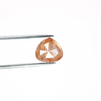 2.14 CT Natural Loose Peach Color Heart Shape Diamond for Engagement Ring - JayKrishna Diamond