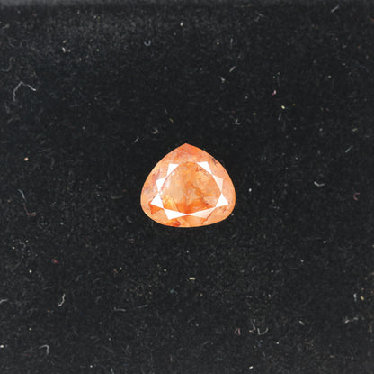 2.14 CT Natural Loose Peach Color Heart Shape Diamond for Engagement Ring - JayKrishna Diamond