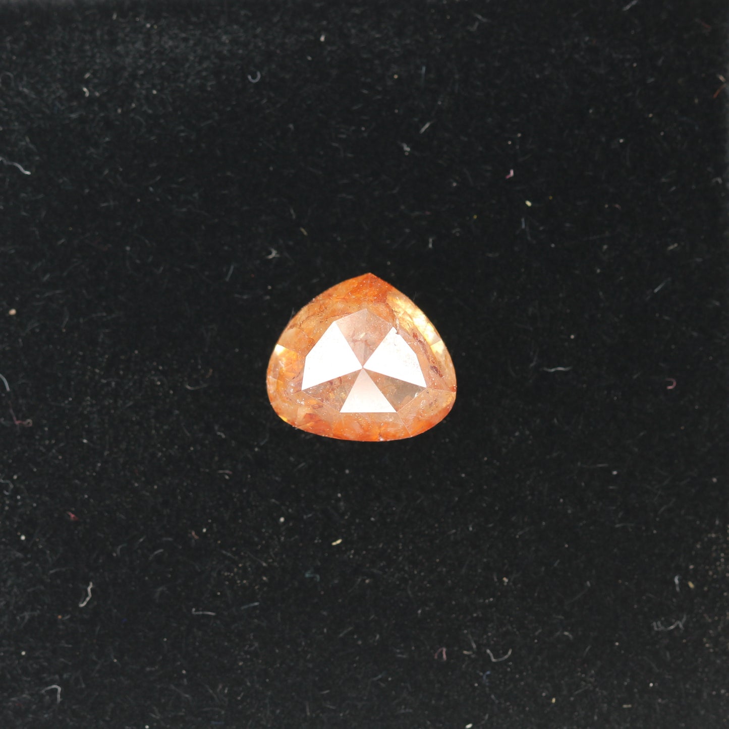 2.14 CT Natural Loose Peach Color Heart Shape Diamond for Engagement Ring - JayKrishna Diamond