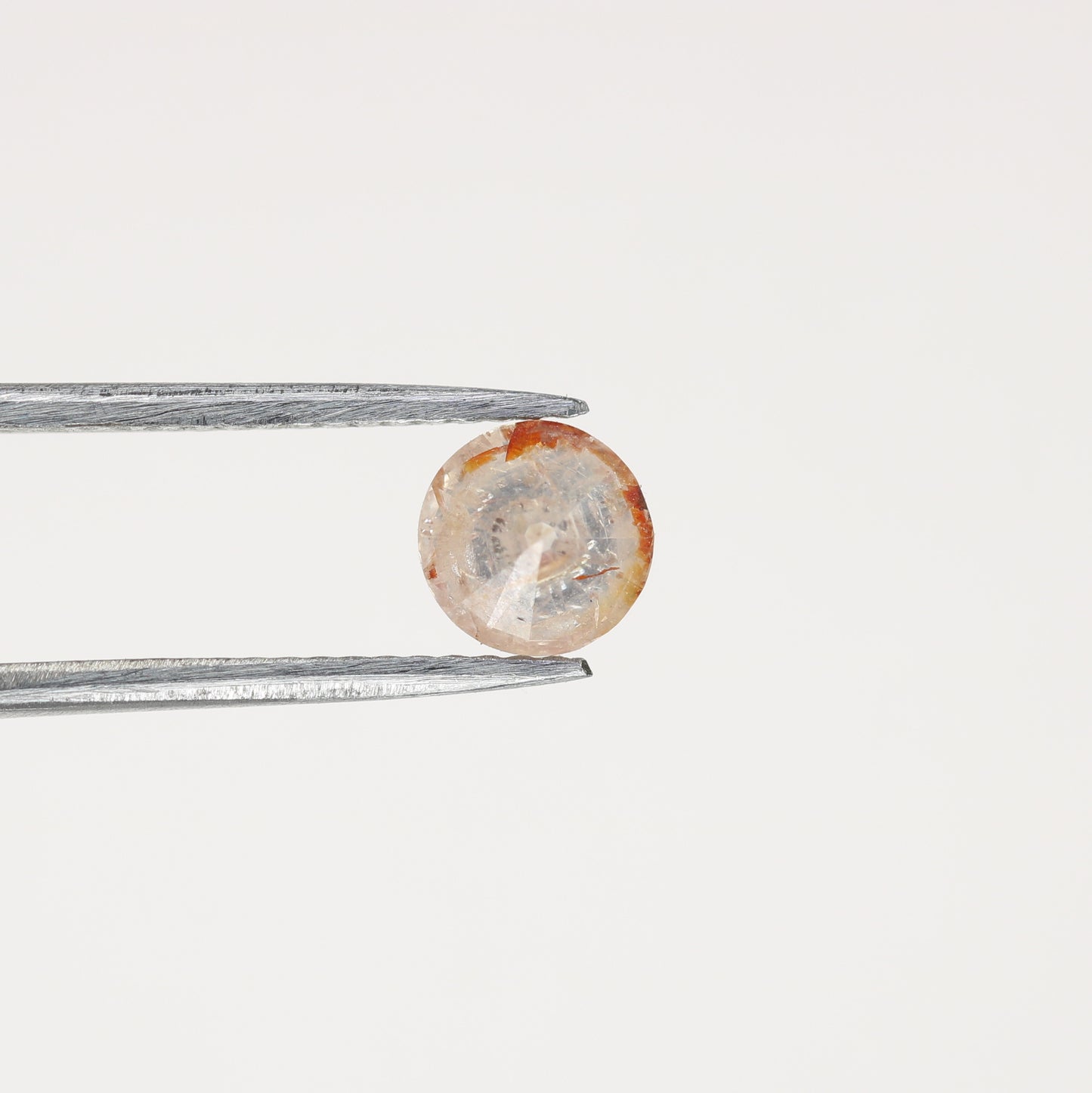 0.84 CT Natural Loose Peach Color Round Brilliant Shape Diamond for Engagement Ring - JayKrishna Diamond