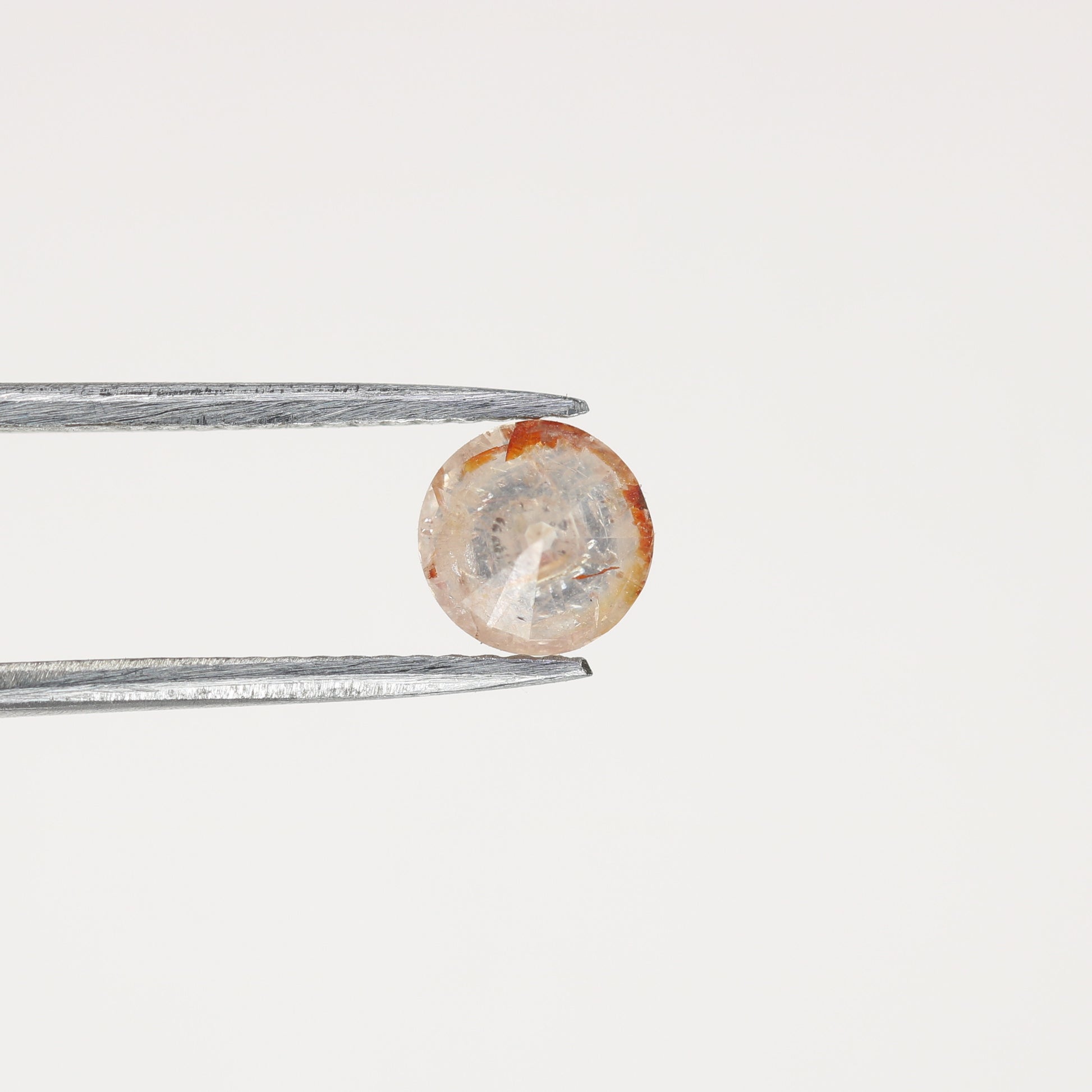 0.84 CT Natural Loose Peach Color Round Brilliant Shape Diamond for Engagement Ring - JayKrishna Diamond