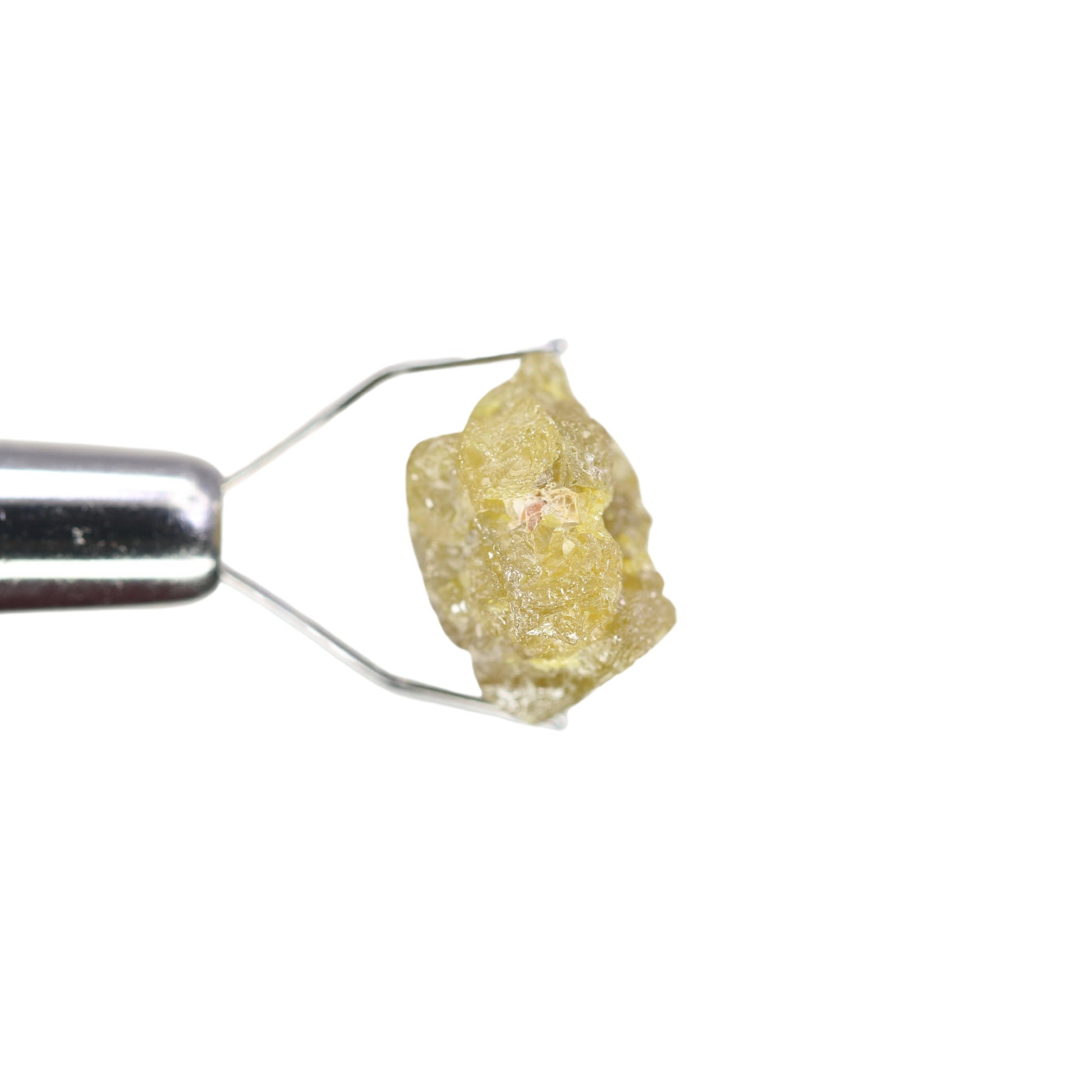 5.21 CT Fancy Yellow Rough Uncut Diamond For Engagement Ring | Diamond Pendant - JayKrishna Diamond