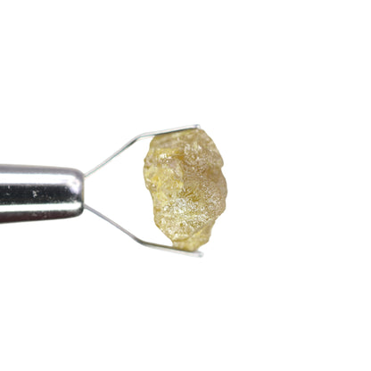 5.21 CT Fancy Yellow Rough Uncut Diamond For Engagement Ring | Diamond Pendant - JayKrishna Diamond