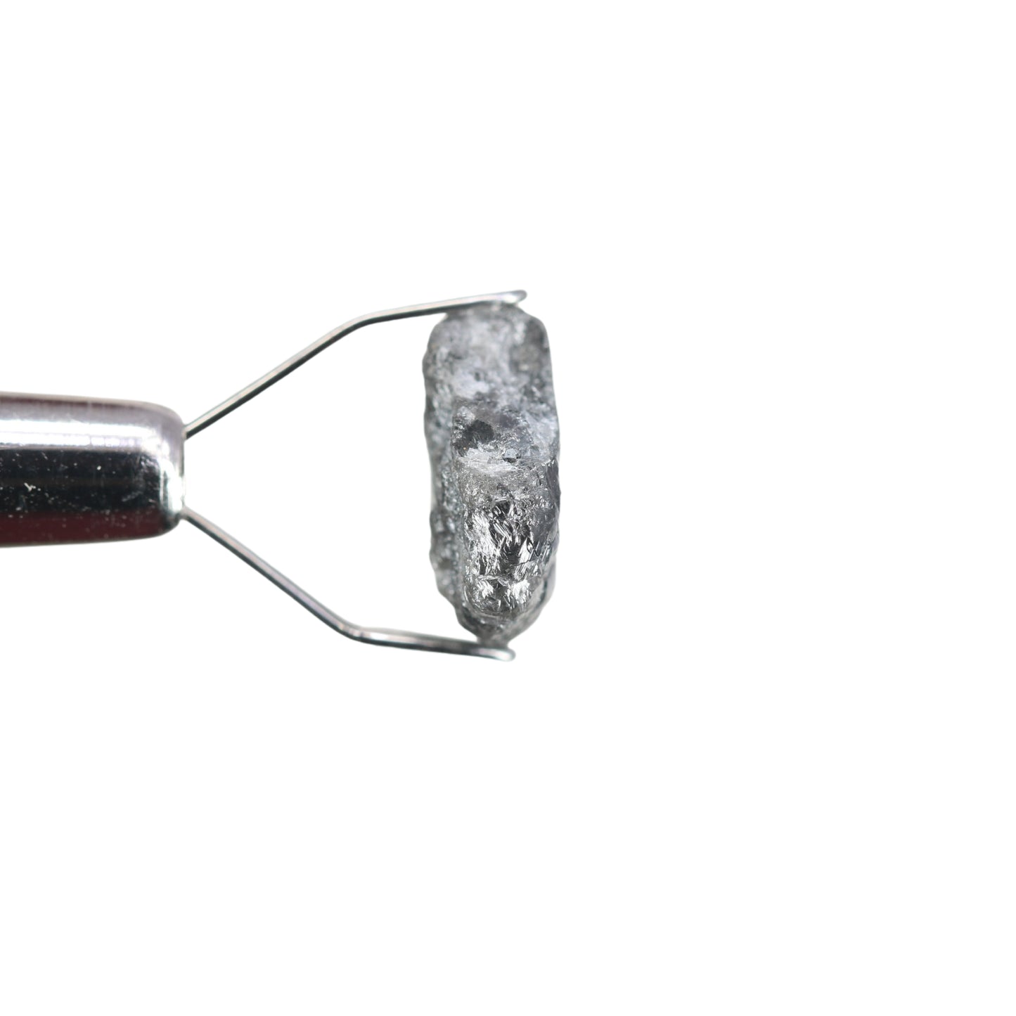 3.37 CT Fancy Salt And Pepper Grey Rough Uncut Diamond For Wedding Ring | Engagement Ring - JayKrishna Diamond