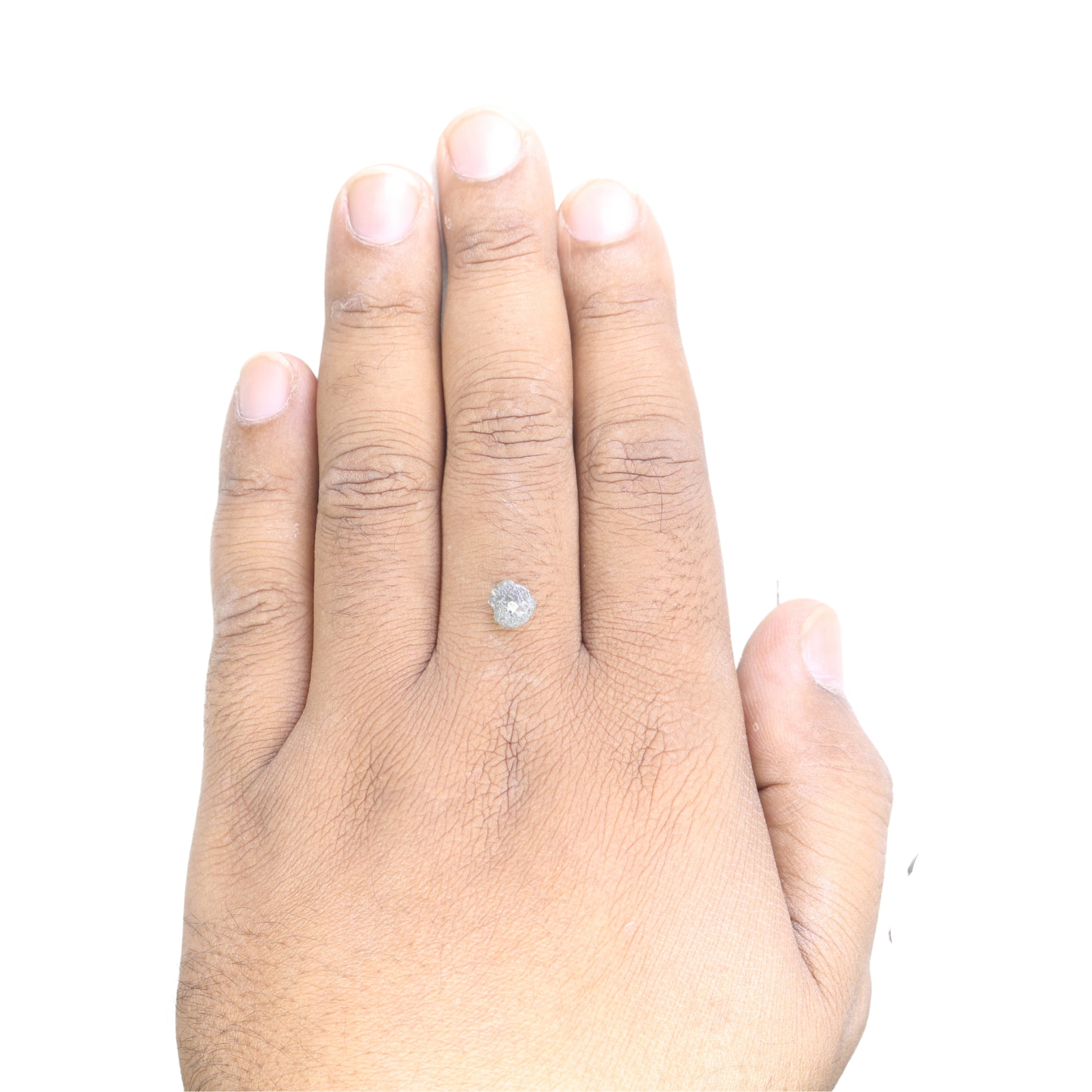 2.17 CT Fancy Grey Rough Uncut Diamond For Proposal Ring | Diamond Pendant - JayKrishna Diamond