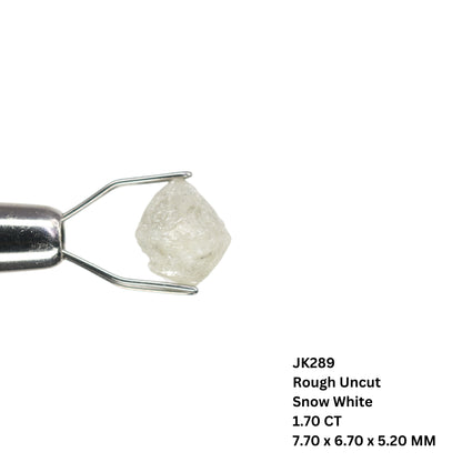 1.70 CT Snow White Loose Rough Uncut Diamond For Wedding Ring | Wedding Jewelry | Gift For Daughter | Gift For Sister - JayKrishna Diamond
