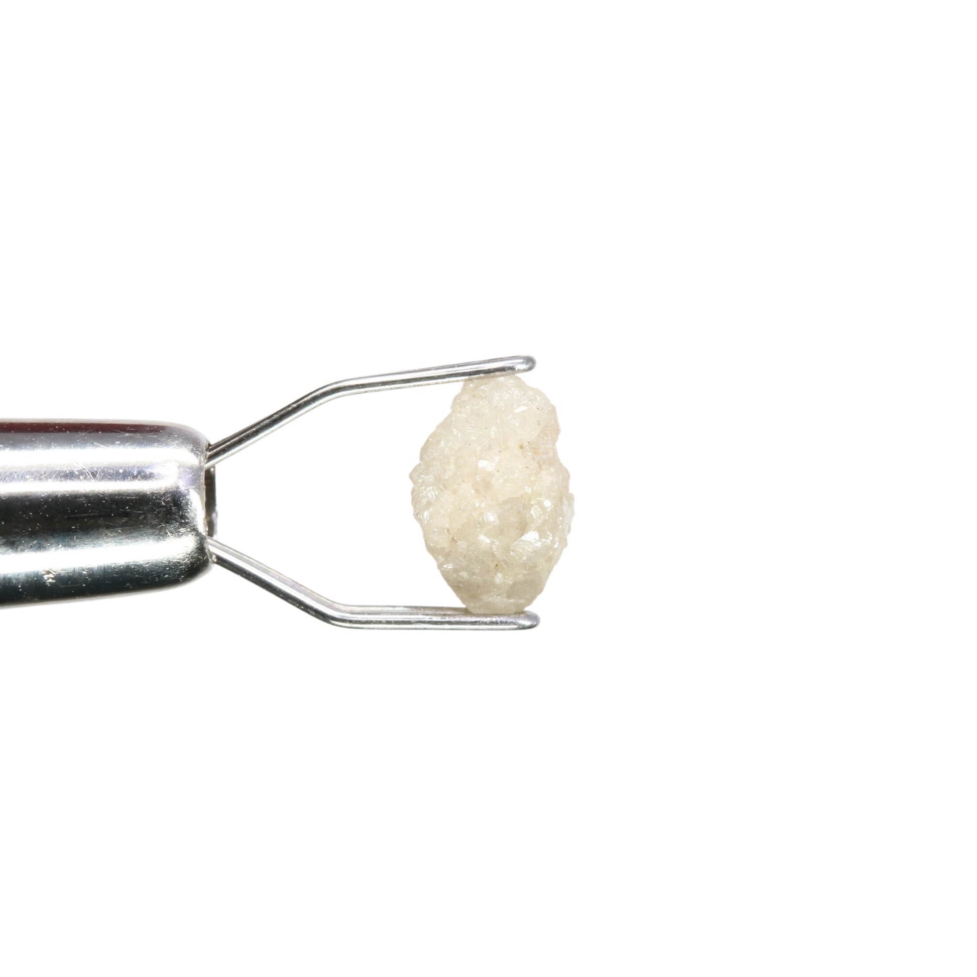 1.05 CT Rough Uncut Snow White Diamond For Statement Jewelry | Gift For Her - JayKrishna Diamond