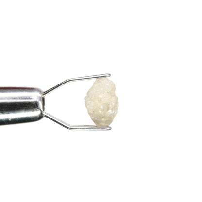 1.05 CT Rough Uncut Snow White Diamond For Statement Jewelry | Gift For Her - JayKrishna Diamond