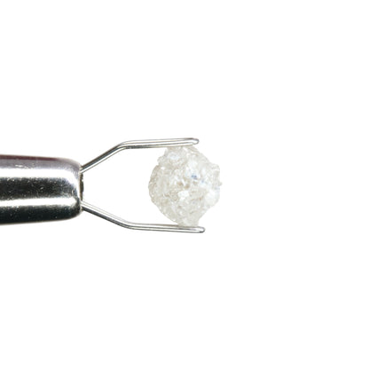0.89 CT Rough Uncut Snow White Diamond For Proposal Ring | Engagement Ring | Wedding Ring - JayKrishna Diamond