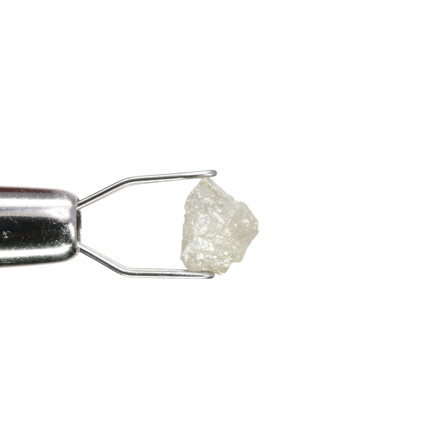 0.83 CT Snow White Rough Uncut Diamond For Engagement Ring - JayKrishna Diamond