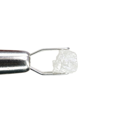 0.99 CT Rough Uncut Snow White Diamond For Proposal Ring | Gift For Girl Friend - JayKrishna Diamond