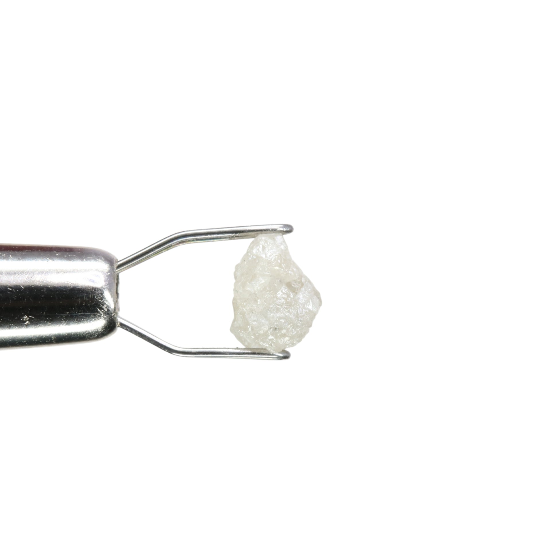 0.79 CT Snow White Rough Uncut Diamond For Engagement Ring | Wedding Ring | Gift For Her - JayKrishna Diamond