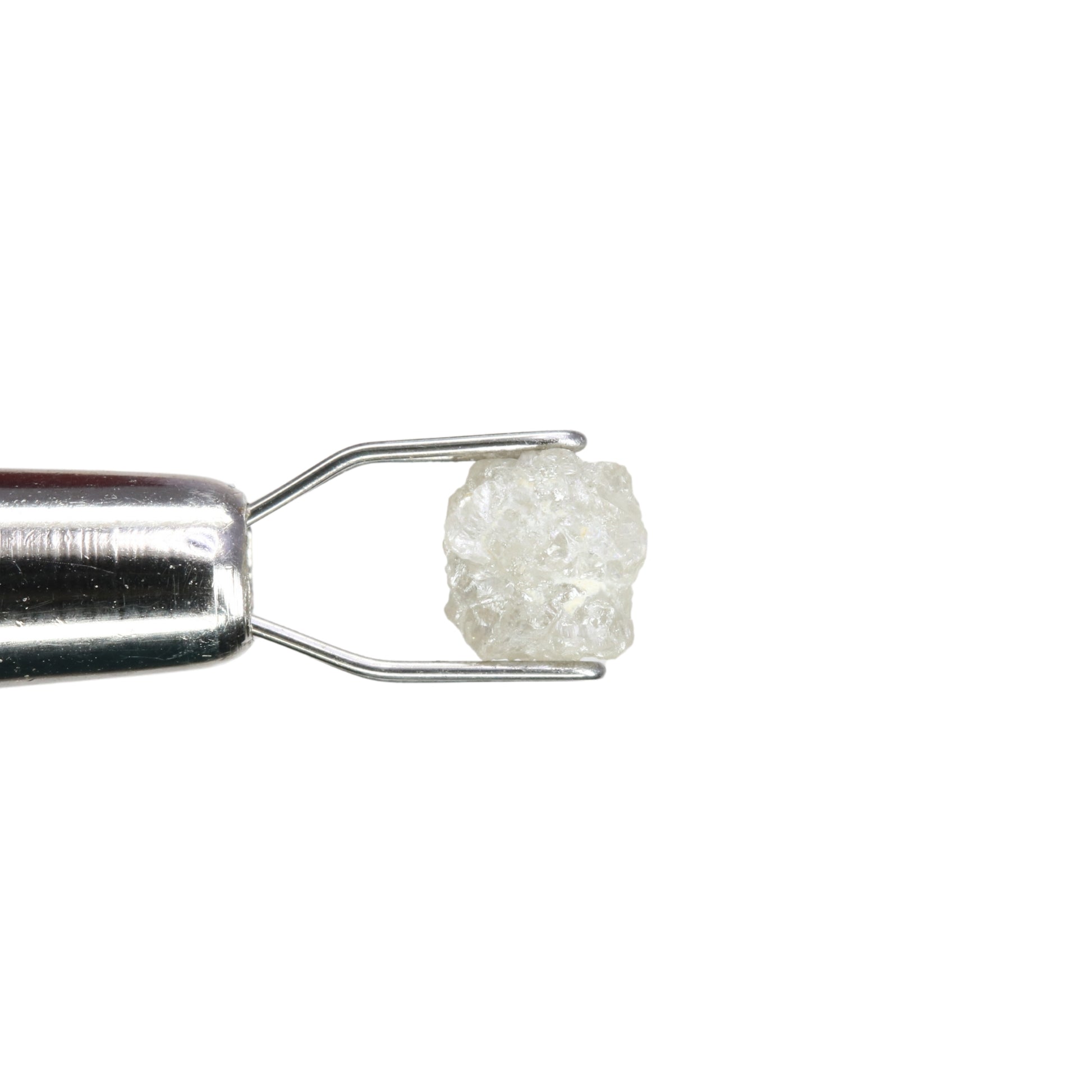 0.73 CT Fancy Snow White Rough Uncut Diamond For Wedding Ring | Gift For Girl Friend - JayKrishna Diamond