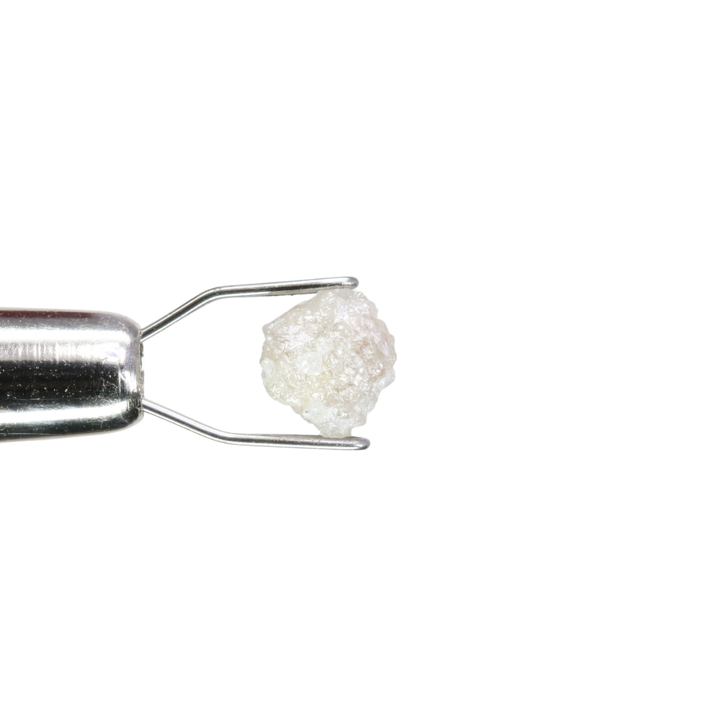 0.71 CT Rough Uncut Loose Snow White Diamond For Statement Jewelry | Diamond Pendant | Diamond Ring - JayKrishna Diamond