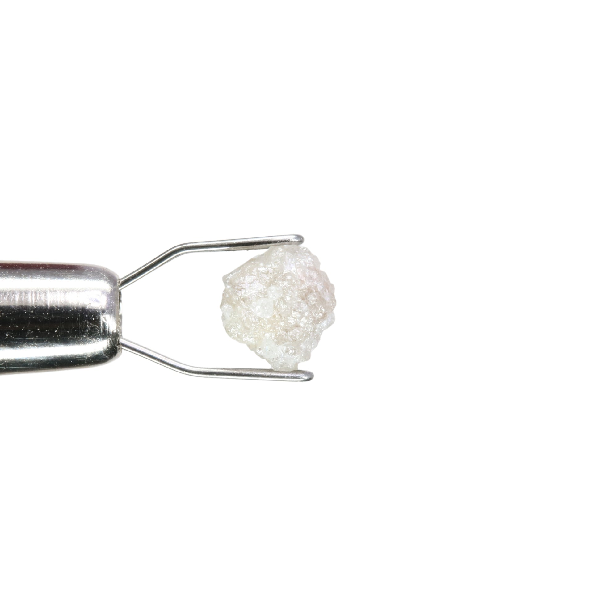 0.71 CT Rough Uncut Loose Snow White Diamond For Statement Jewelry | Diamond Pendant | Diamond Ring - JayKrishna Diamond
