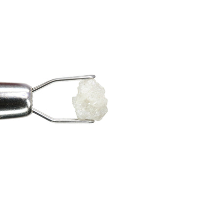 0.79 CT Snow White Rough Uncut Diamond For Engagement Ring | Wedding Ring | Gift For Her - JayKrishna Diamond