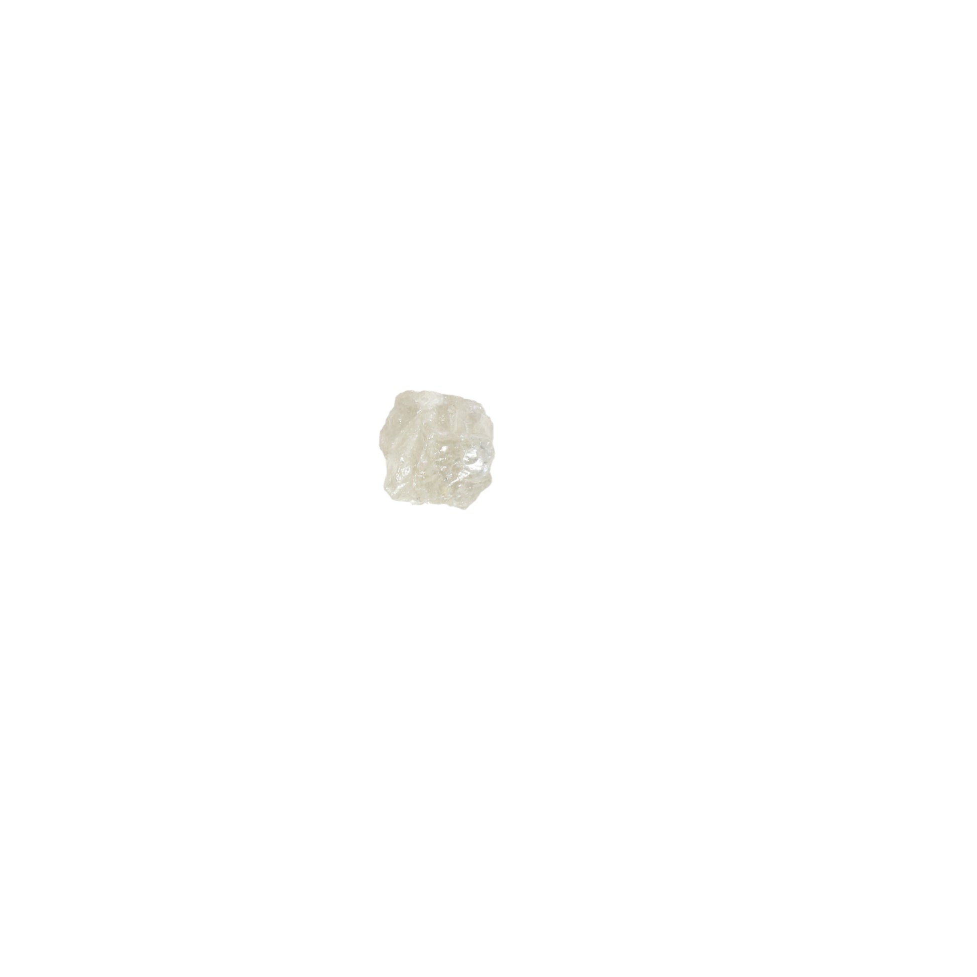 0.73 CT Fancy Snow White Rough Uncut Diamond For Wedding Ring | Gift For Girl Friend - JayKrishna Diamond
