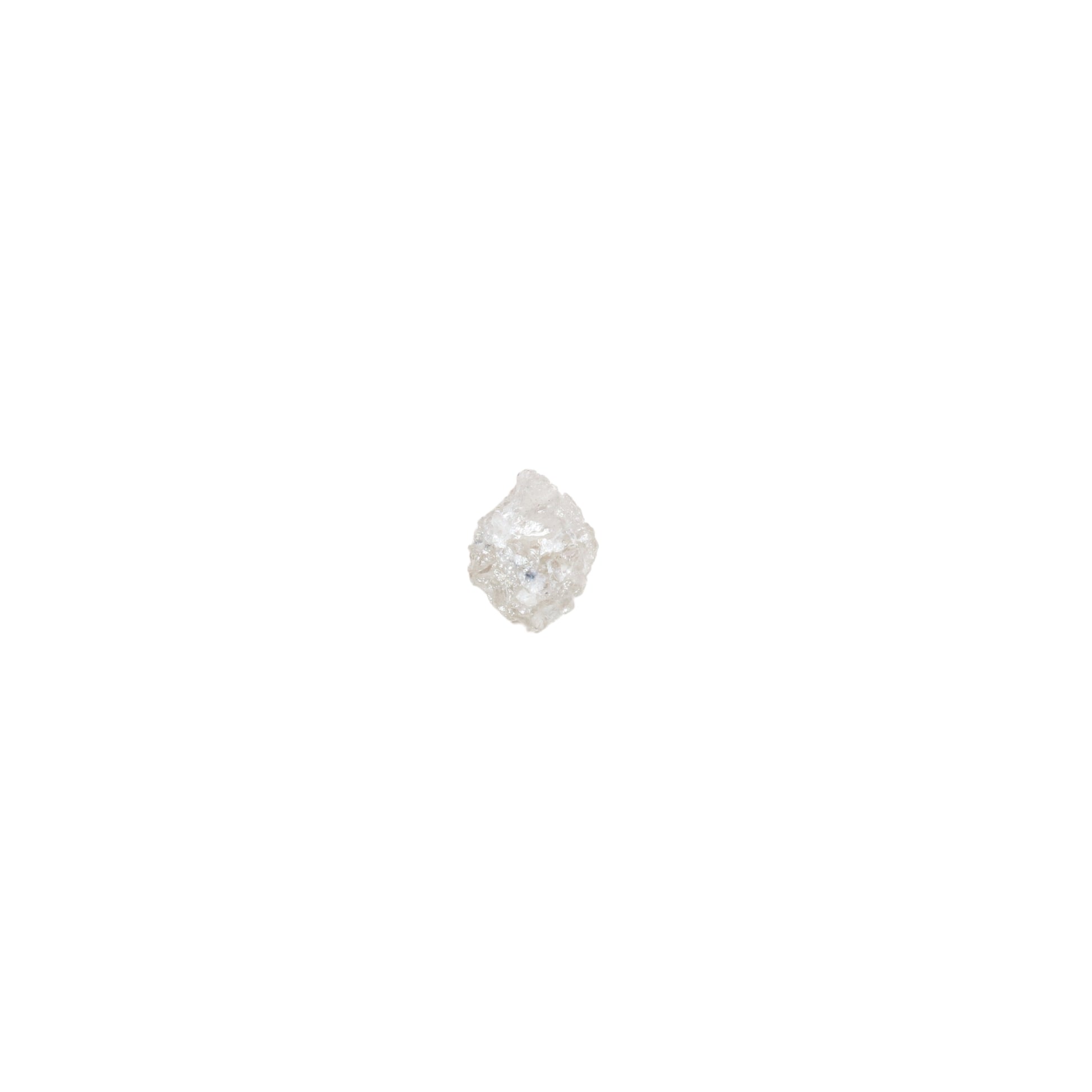 0.89 CT Rough Uncut Snow White Diamond For Proposal Ring | Engagement Ring | Wedding Ring - JayKrishna Diamond