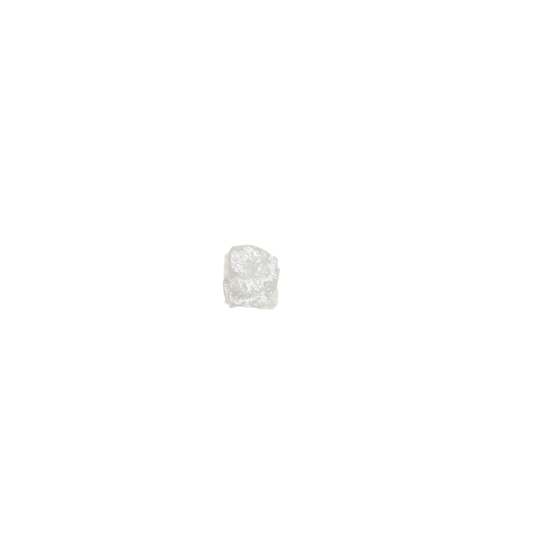 0.99 CT Rough Uncut Snow White Diamond For Proposal Ring | Gift For Girl Friend - JayKrishna Diamond