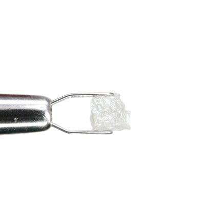 0.99 CT Rough Uncut Snow White Diamond For Proposal Ring | Gift For Girl Friend - JayKrishna Diamond