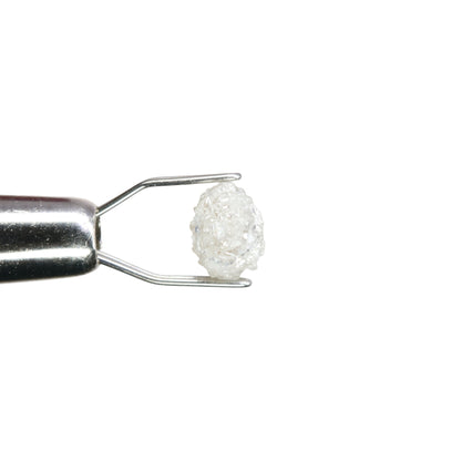 0.89 CT Rough Uncut Snow White Diamond For Proposal Ring | Engagement Ring | Wedding Ring - JayKrishna Diamond