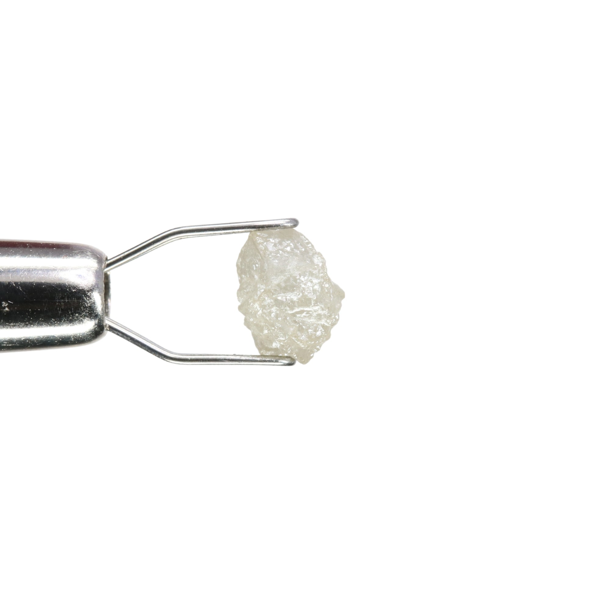 0.83 CT Snow White Rough Uncut Diamond For Engagement Ring - JayKrishna Diamond
