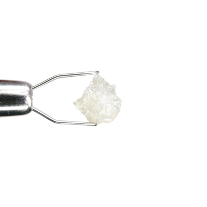 1.11 CT Snow White Rough Uncut Natural Diamond For Wedding Jewelry | Diamond Pendant | Gift For Her| Gift - JayKrishna Diamond