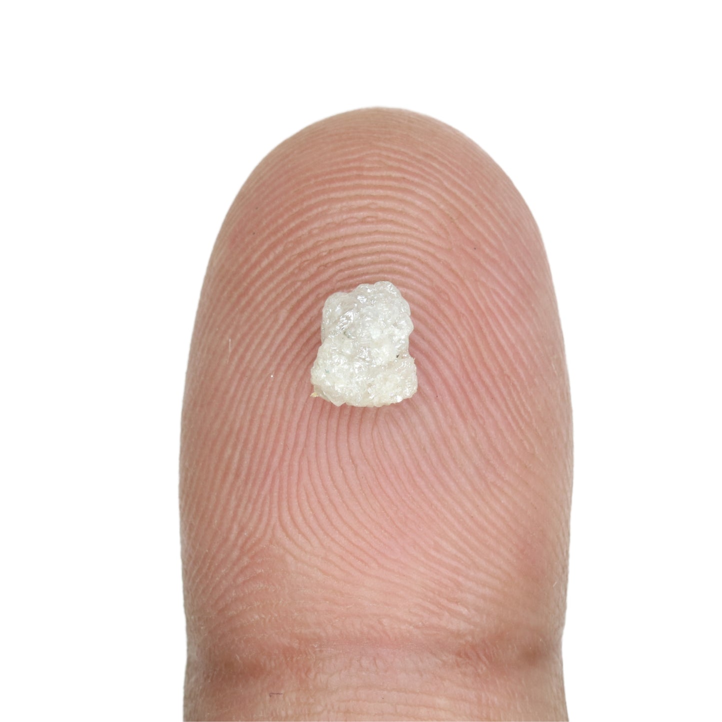 0.80 CT Natural Rough Uncut Snow White Diamond For Wedding Jewelry | Gift For Girl Friend | Gift For Wife - JayKrishna Diamond