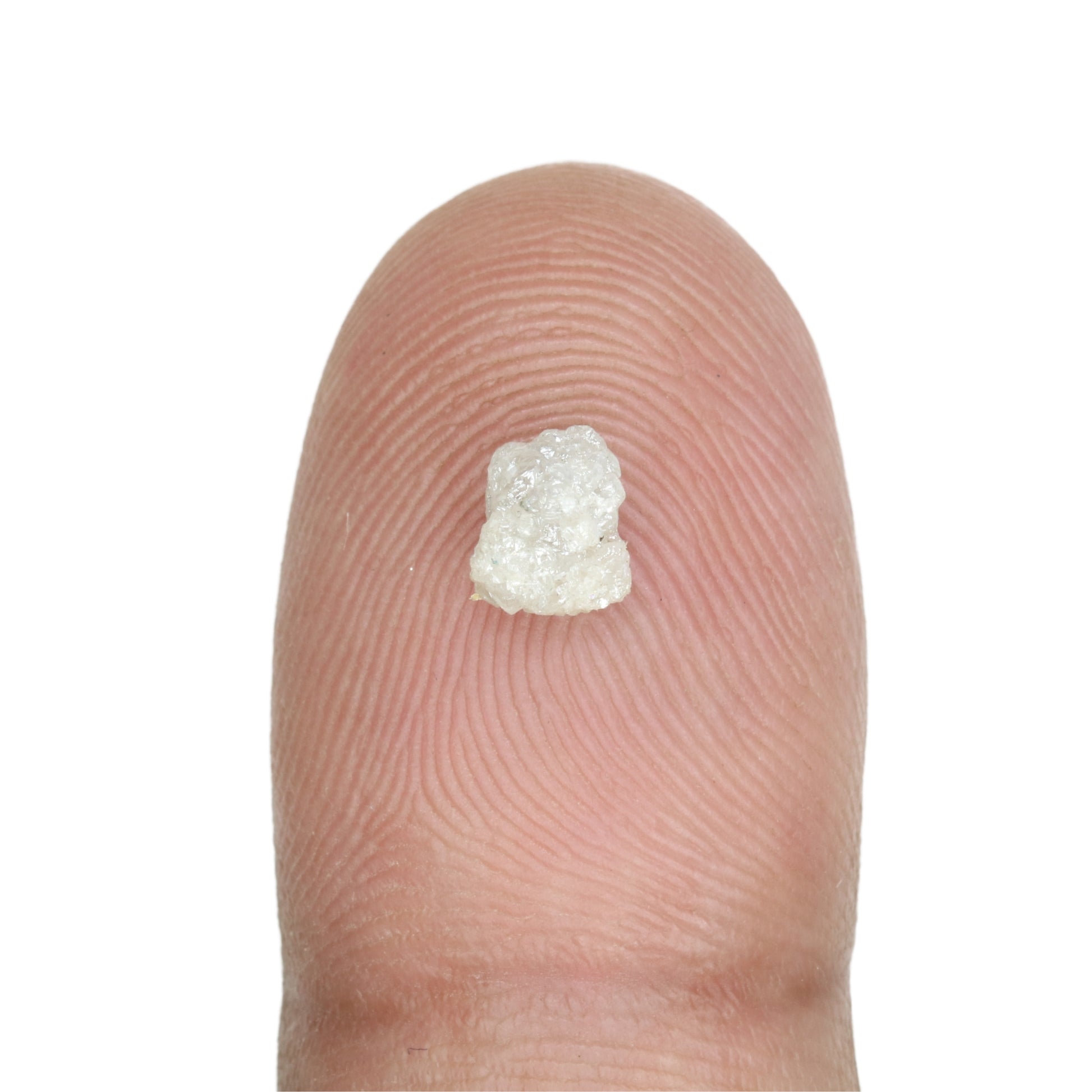 0.80 CT Natural Rough Uncut Snow White Diamond For Wedding Jewelry | Gift For Girl Friend | Gift For Wife - JayKrishna Diamond