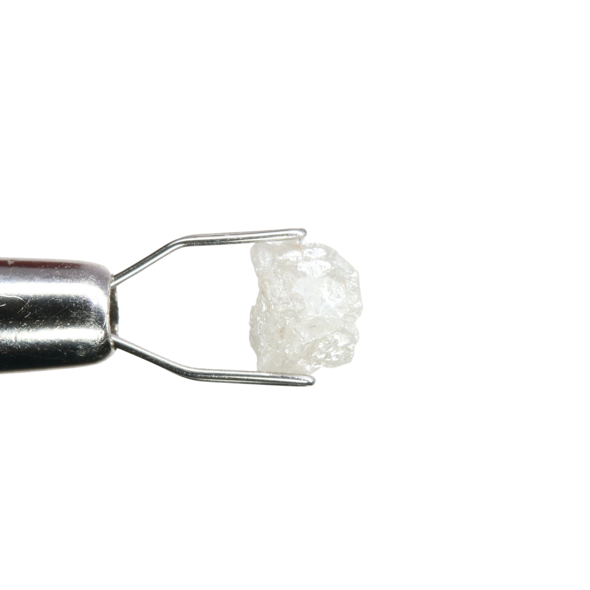 0.74 CT Rough Uncut Snow White Diamond For Wedding Ring | Gift For Daughter | Gift For Sister - JayKrishna Diamond