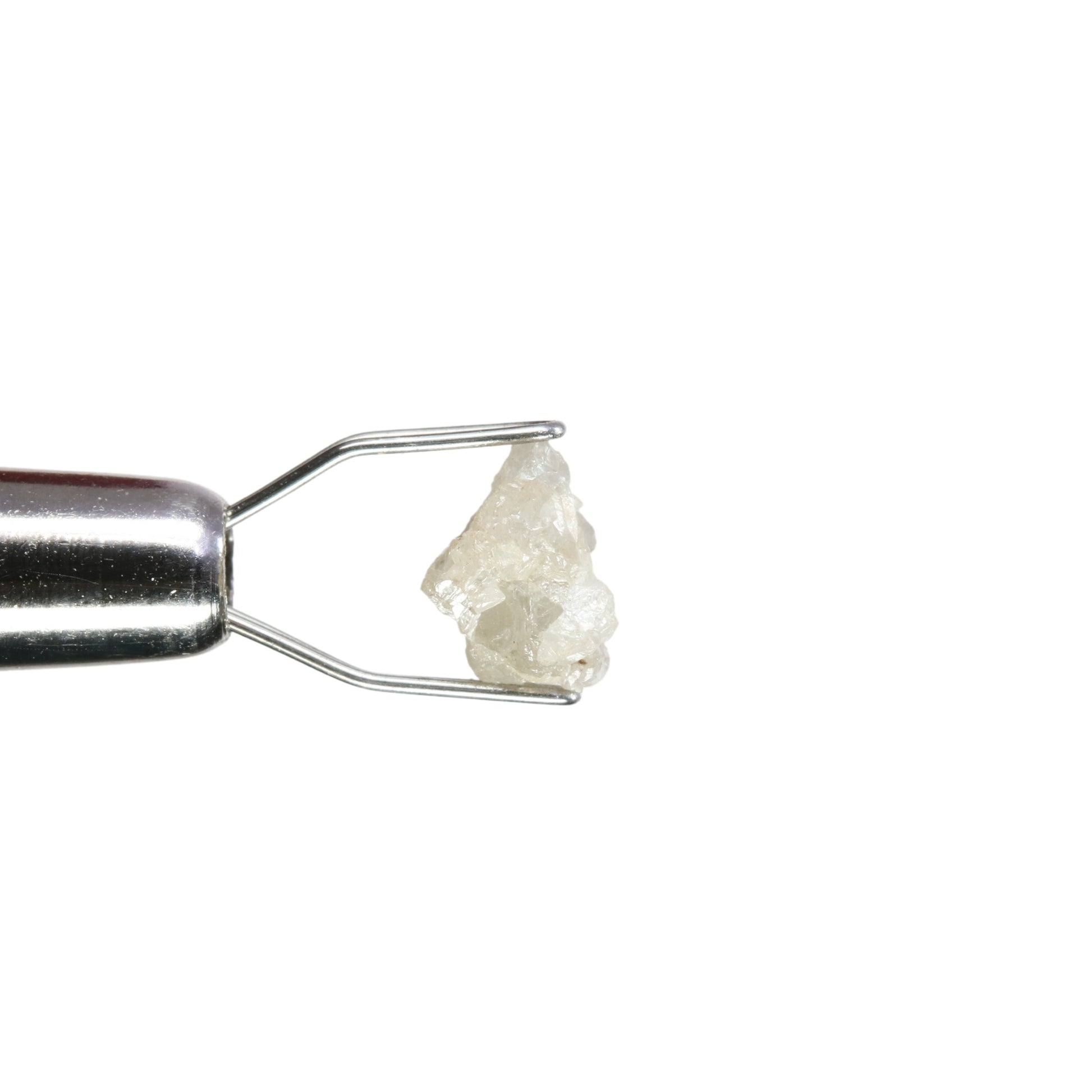 0.99 CT Snow White Rough Uncut Diamond For Statement Jewelry | Engagement Ring - JayKrishna Diamond