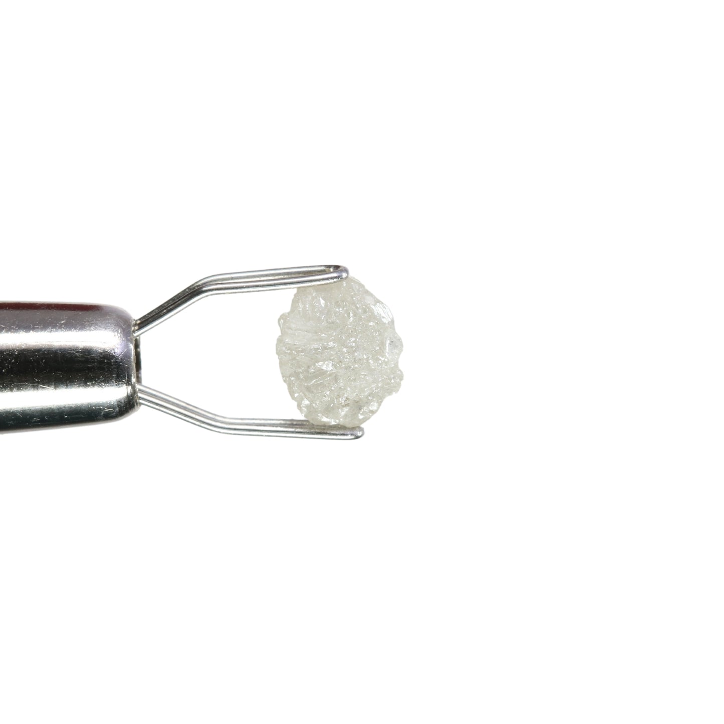 0.81 CT Fancy Snow White Rough Uncut Diamond For Statement Jewelry | Diamond Ring - JayKrishna Diamond