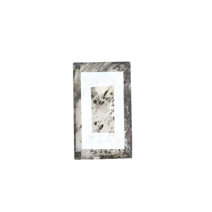 0.90 CT Natural Salt And Pepper Geometric Shape Rustic Diamond For Wedding Jewelry | Gift For Girl Friend | Gift For Sister - JayKrishna Diamond